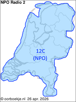 in heel Nederland op kanaal 12C